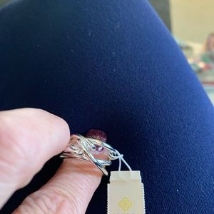 Kendra Scott new with tags - silver cocktail ring